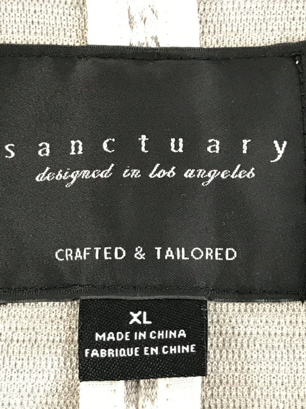 Sanctuary Catalina Notch Lapel Plaid Blazer Women's XL Stretch Pockets Career - Picture 7 of 8